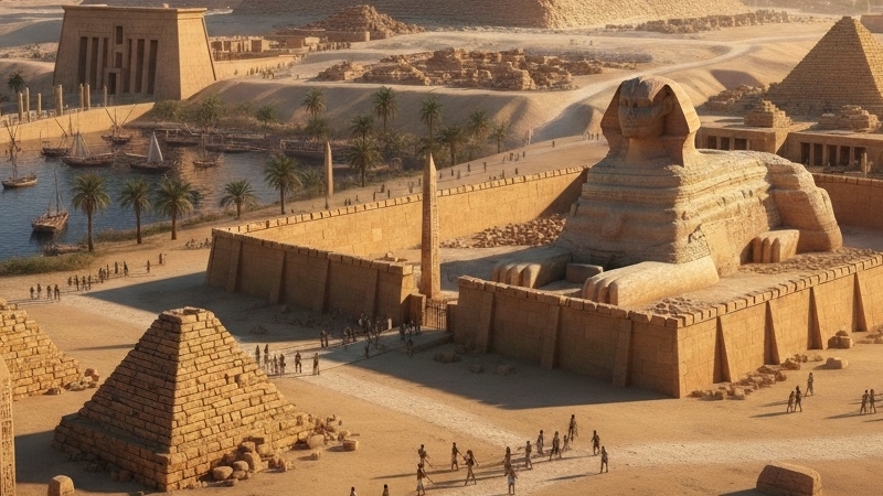 Pirámides de Giza, Egipto