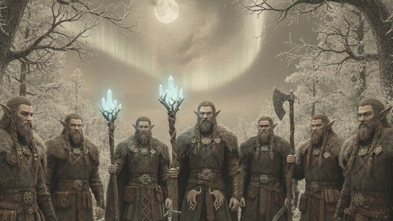 Representación de los elfos en la mitología nórdica