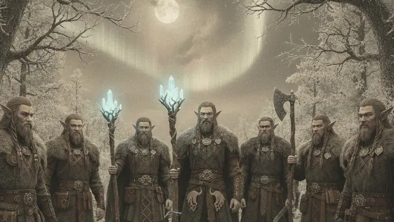 Elfos mitología nórdica Álfar Alfheim Yggdrasil naturaleza y magia