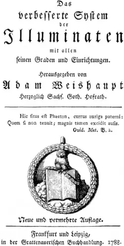 Emblema del grado Minerval de los Illuminati de Baviera.